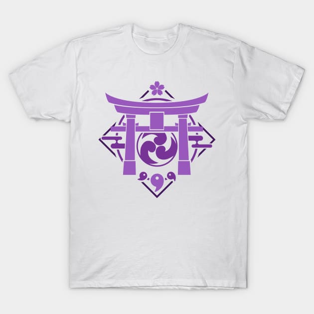 Genshin Impact Inazuma Emblem T-Shirt by GachaSlave